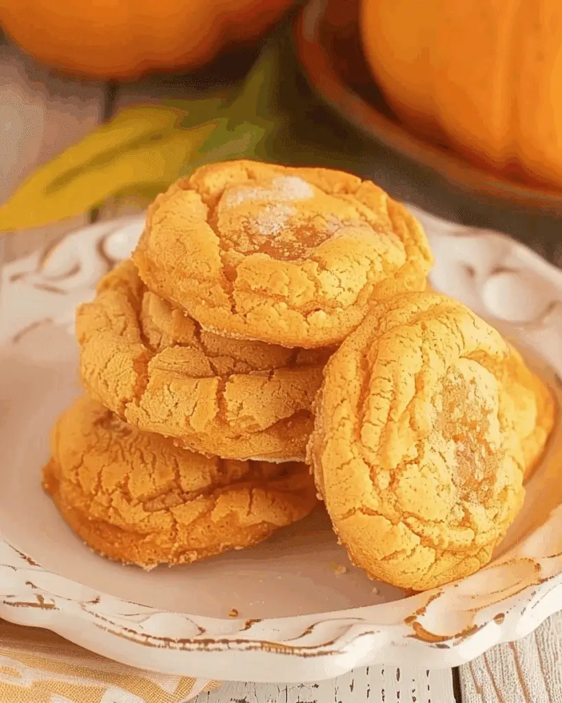 Pumpkin Cheesecake Cookies