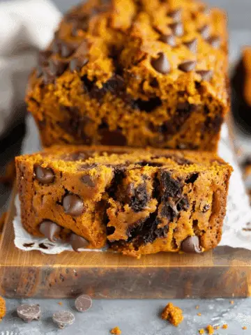 Pumpkin Chocolate Chip Bread