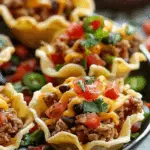 Taco Ranch Phyllo Tart Bites