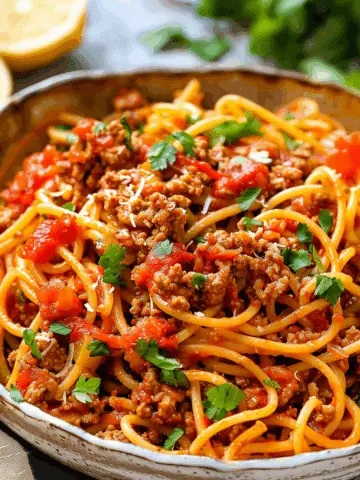 Taco Spaghetti