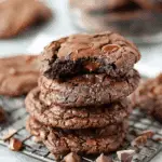 Fudgy Brownie Mix Cookies