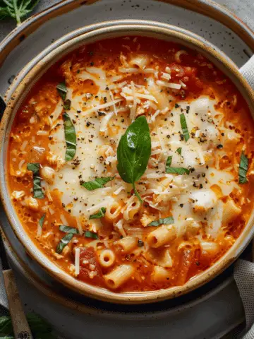 Chicken Parmesan Soup