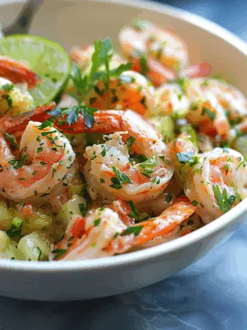 Creamy Shrimp Salad with Lemon-Dill Dressing
