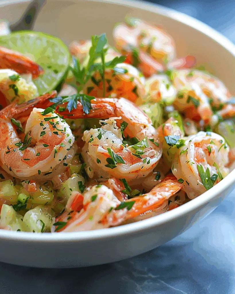 Creamy Shrimp Salad with Lemon-Dill Dressing
