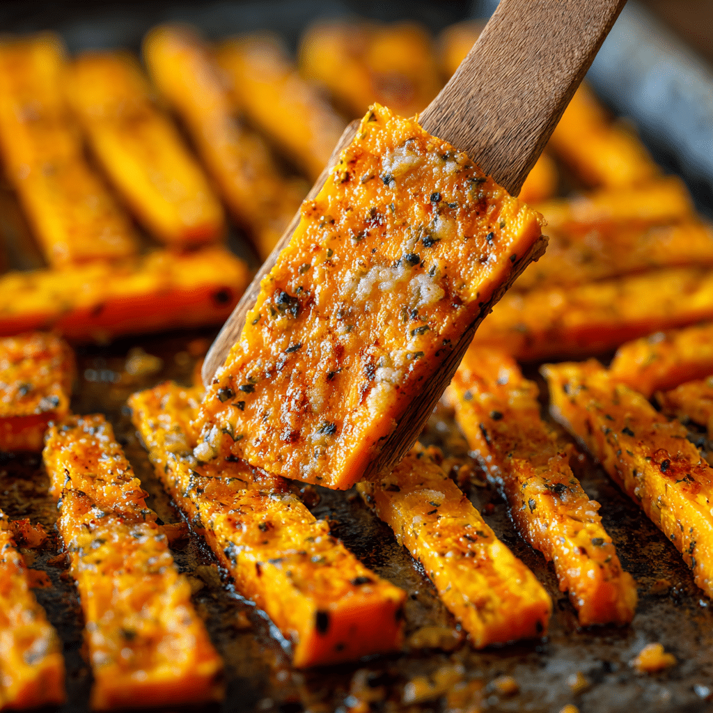 Crispy Smashed Carrots with Parmesan and Paprika