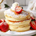 Super Fluffy Japanese Soufflé Pancakes