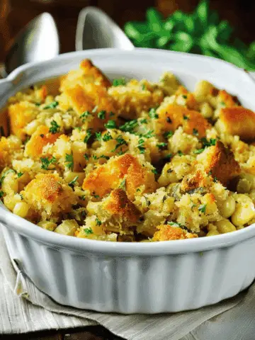 Sausage Cornbread Stuffing