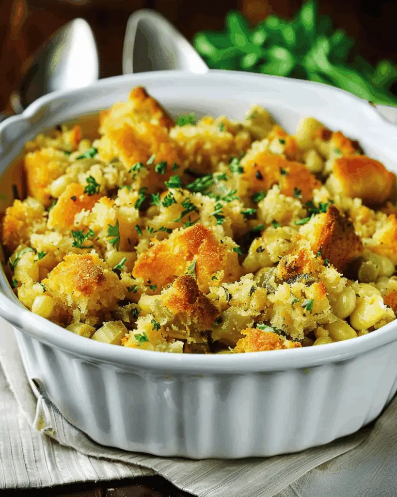 Sausage Cornbread Stuffing