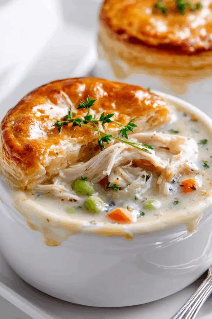 Slow Cooker Chicken Pot Pie