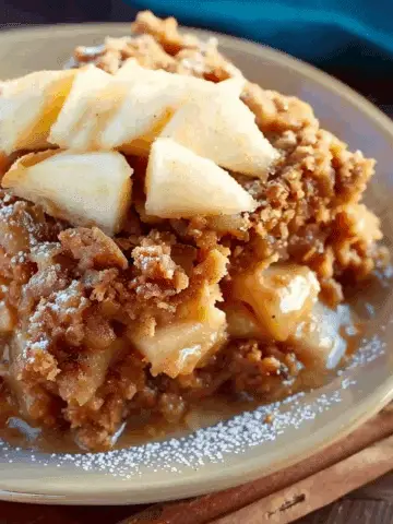 Slow Cooker Apple Dump Cake