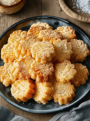 Fluffy Sugar-Topped Cottage Cheese Cookies
