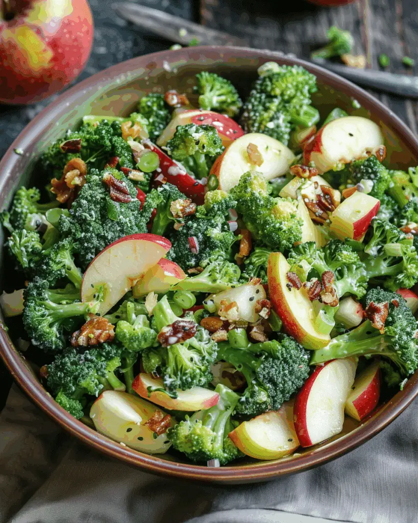 Honeycrisp Apple Broccoli Salad