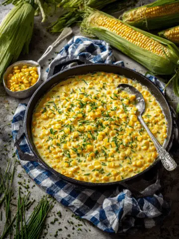 Creamy Honey Butter Skillet Corn