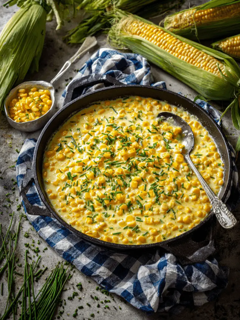 Creamy Honey Butter Skillet Corn