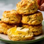 Dill Pickle Cheddar Biscuits – Buttery, Cheesy, and Bursting with Pickle Tang Recipe
