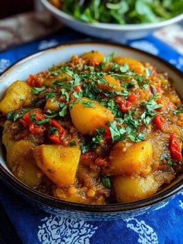Dopiazeh Aloo (Persian Potato Curry) Recipe