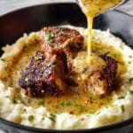 Cilantro Lime Roasted Chicken with Creamy Mashed Potatoes and Rich Pan Gravy Recipe