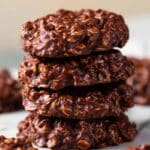 No Bake Chocolate Peanut Butter Cookies Recipe