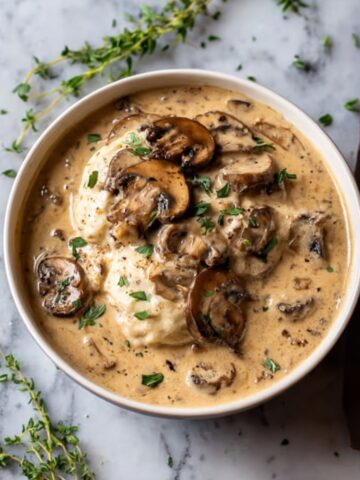 Creamy Mushroom Soup Recipe