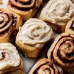 Brown Butter Iced Mocha Cinnamon Rolls Recipe