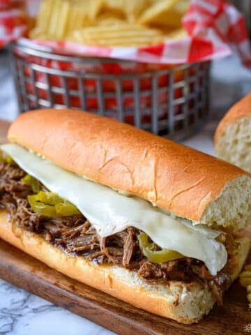 Slow Cooker Italian Beef Sandwiches Recipe