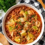 Slow Cooker Cabbage Roll Soup Recipe