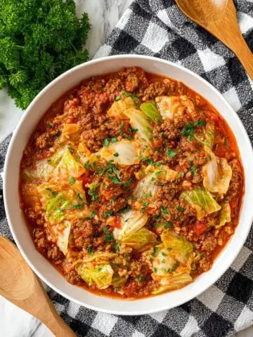 Slow Cooker Cabbage Roll Soup Recipe