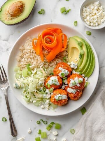Buffalo Chicken Meatballs Recipe