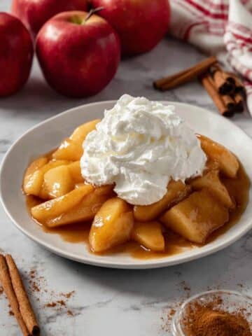 Slow Cooker Cracker Barrel Fried Apples Recipe