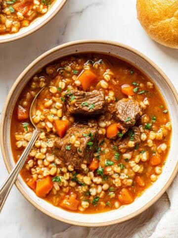 Beef Barley Soup Recipe