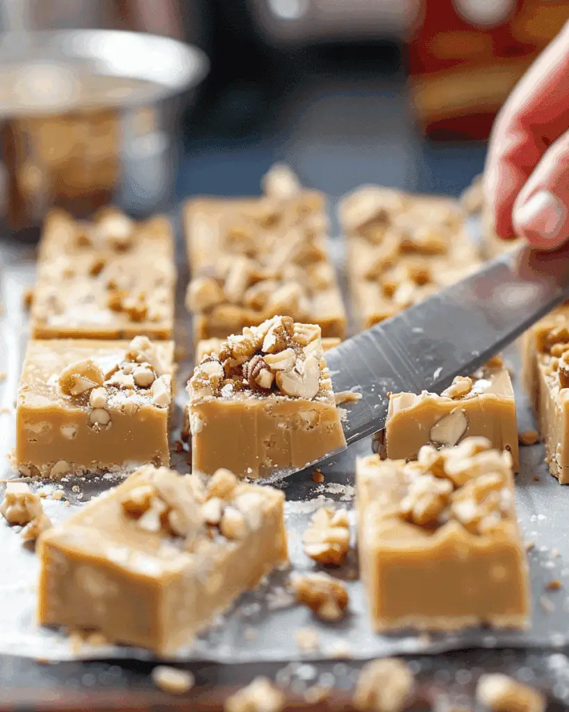 Gingerbread Marshmallow Fudge with Walnuts