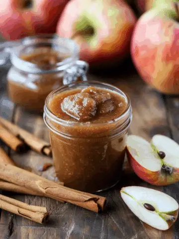 Homemade Slow Cooker Maple Apple Butter