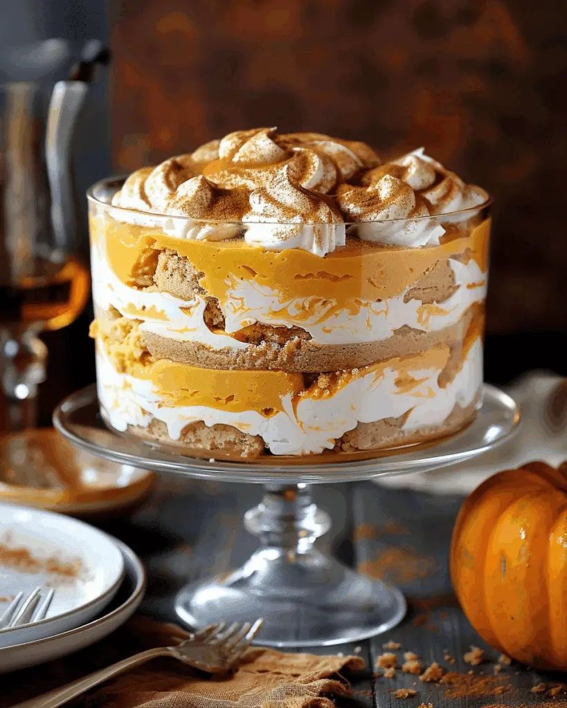 Pumpkin Cheesecake Trifle