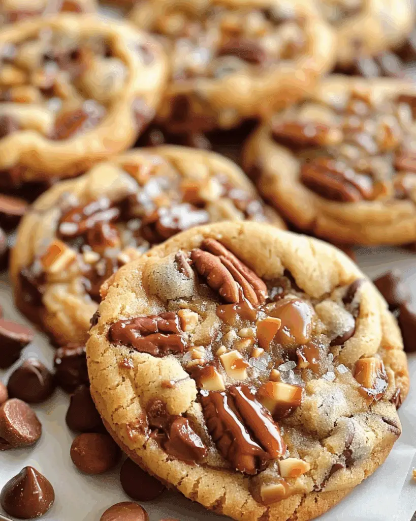 Turtle Pudding Cookies