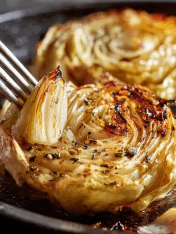 Crispy Roasted Cabbage Steaks