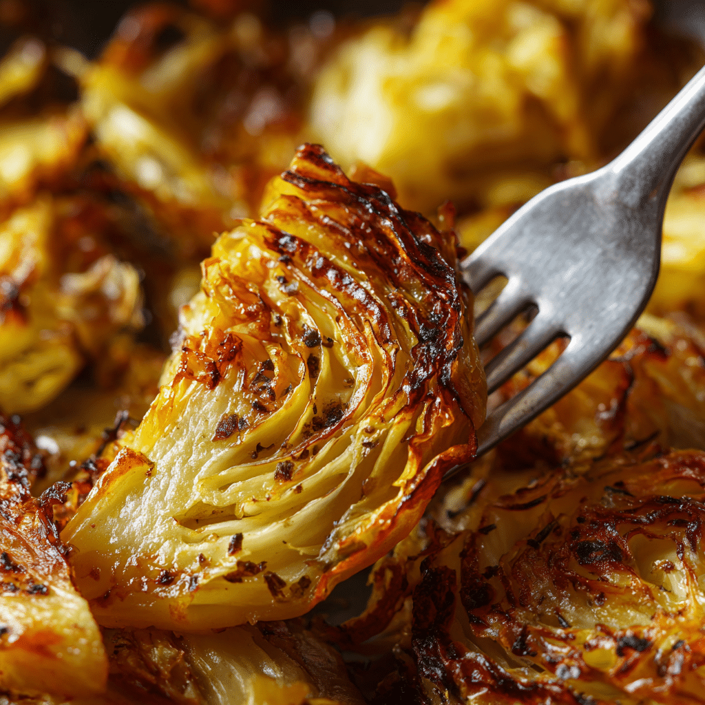 Crispy Roasted Cabbage Steaks