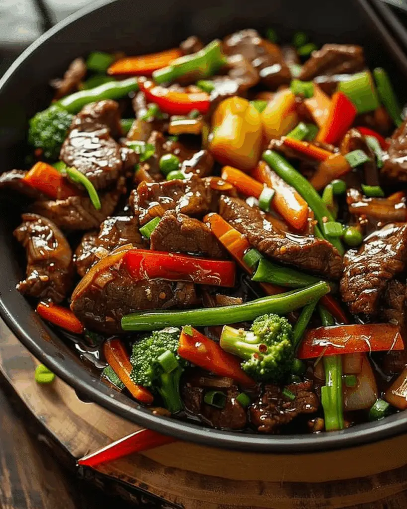 Beef and Vegetable Stir Fry