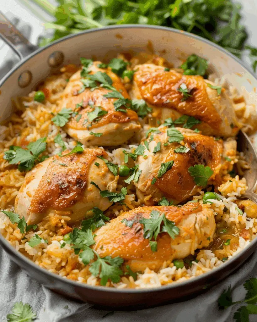Creamy Coconut Chicken and Rice
