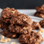 Chocolate Peanut Butter No-Bake Cookies