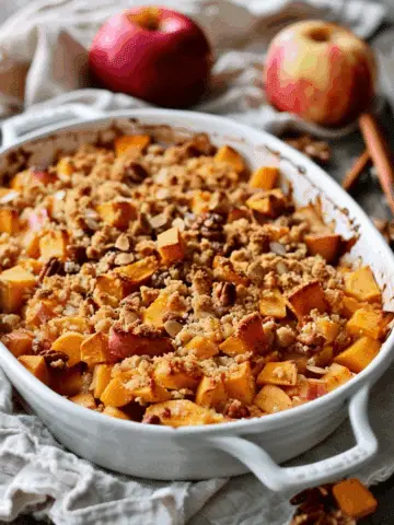 Butternut Squash Apple Bake: A Cozy, Comforting Delight
