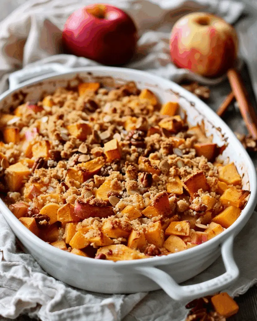 Butternut Squash Apple Bake: A Cozy, Comforting Delight