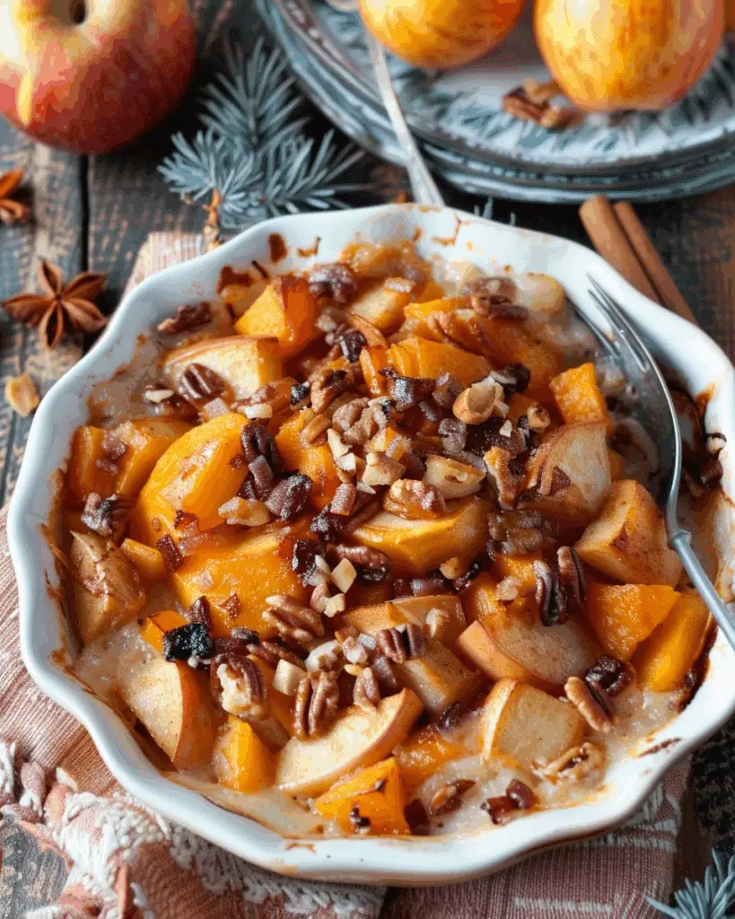 Butternut Squash Apple Bake: A Cozy, Comforting Delight