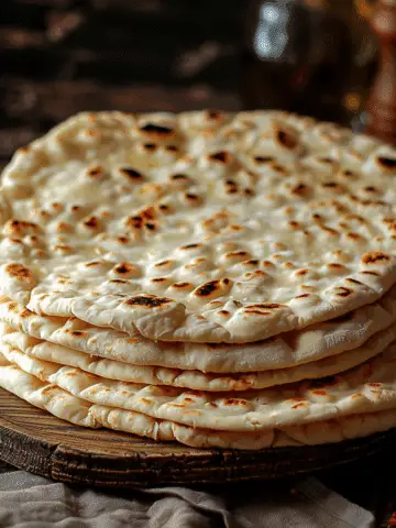 Soft Tawa Pita Bread (Pocket-Style Flatbread)