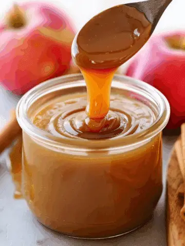 Apple Cider Caramel Sauce
