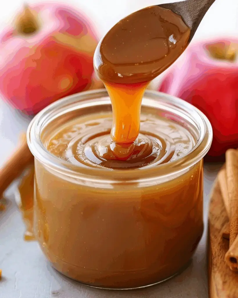 Apple Cider Caramel Sauce