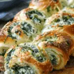 Spinach Artichoke Crescent Rolls