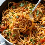 Taco Spaghetti (One-Pot Tex-Mex Fusion)