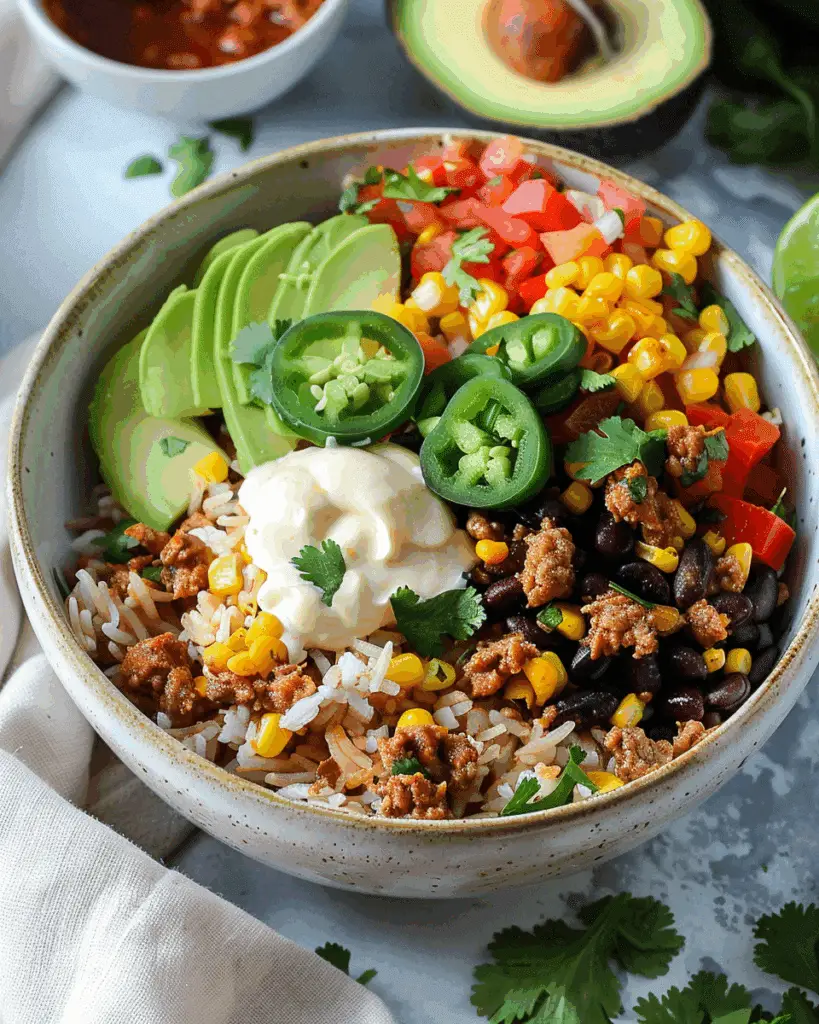 Taco Rice Bowl