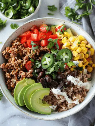 Taco Rice Bowl