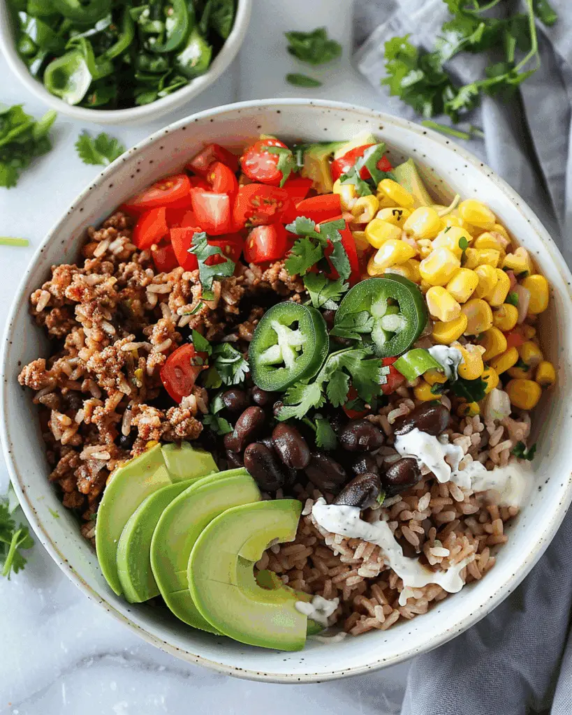 Taco Rice Bowl